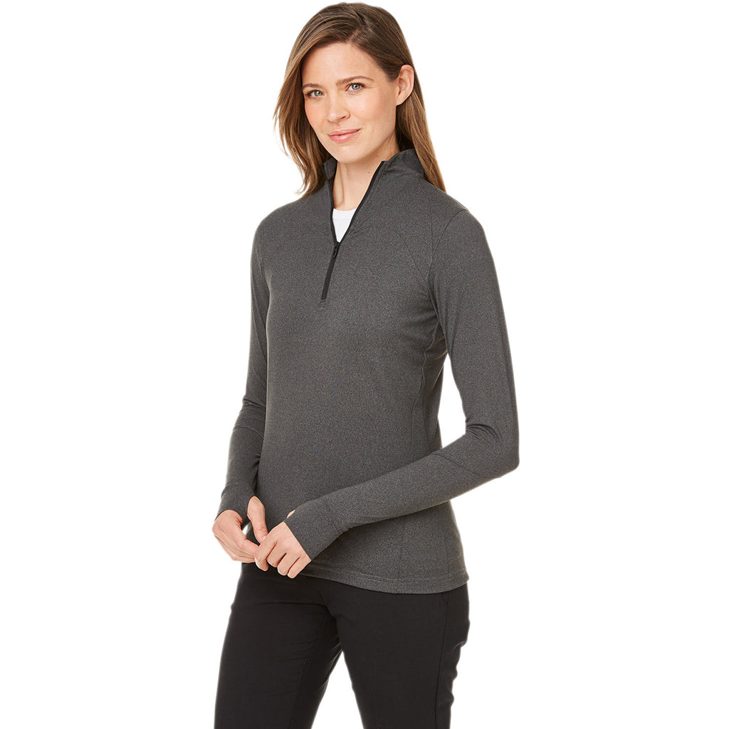 Spyder Women's Black Frost Spyre Quarter-Zip