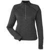 Spyder Women's Black Jaspe Mission Half-Zip