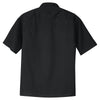 Port Authority Men's Black/Steel Grey Retro Camp Shirt