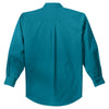 Port Authority Men's Teal Green Extended Size Long Sleeve Easy Care Shirt