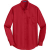 Port Authority Men's Rich Red SuperPro Twill Shirt