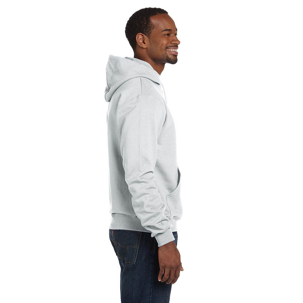 Champion Men's Silver Grey Hoodie