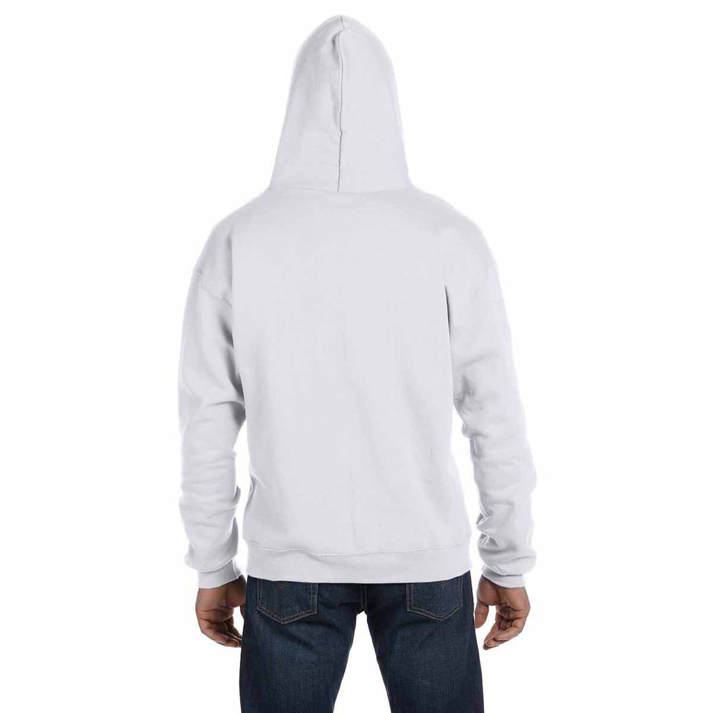 Champion Men's Silver Grey Eco 9-Ounce Full Zip Hood