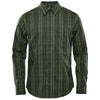 Stormtech Men's Earth Plaid Muirfield Performance Long Sleeve Shirt