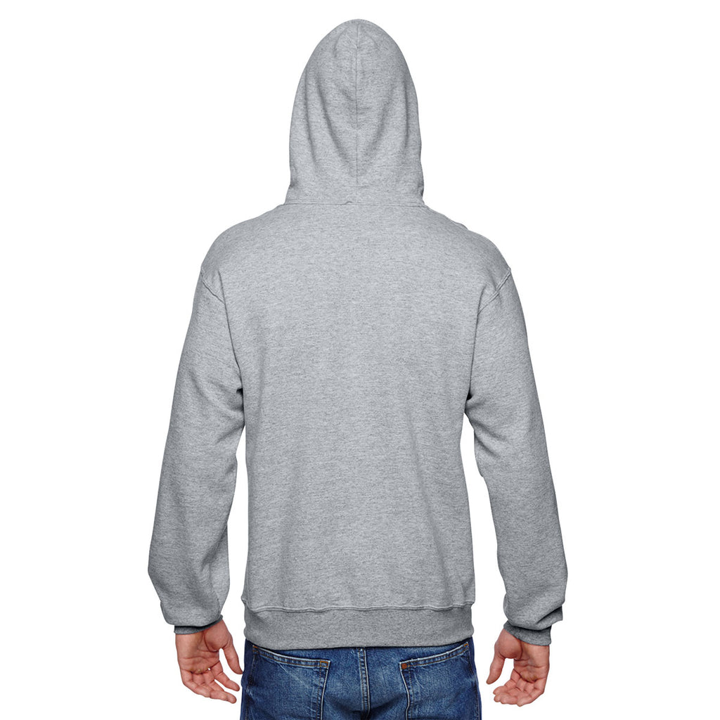 Fruit of the Loom Men's Athletic Heather 7.2 oz. SofSpun Hooded Sweatshirt