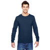 Fruit of the Loom Men's J Navy 4.7 oz. Sofspun Jersey Long-Sleeve T-Shirt