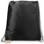 Bullet Black Oriole RPET Drawstring Bag