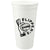 Bullet White Solid 24oz Stadium Cup