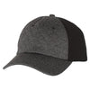 Sportsman Heather Dark Grey/Black Quilted Cap