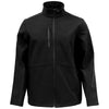 BAW Men's Black Softshell Jacket