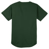 Sport-Tek Men's Forest Green PosiCharge Tough Mesh Full-Button Jersey