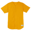 Sport-Tek Men's Gold PosiCharge Tough Mesh Full-Button Jersey