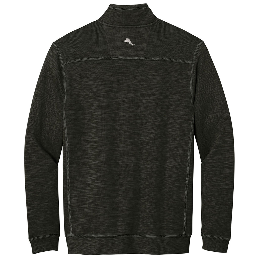 Tommy Bahama Men's Black Tobago Bay Half Zip