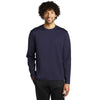 Sport-Tek Men's Navy Sport-Wick Fleece Pullover Crew