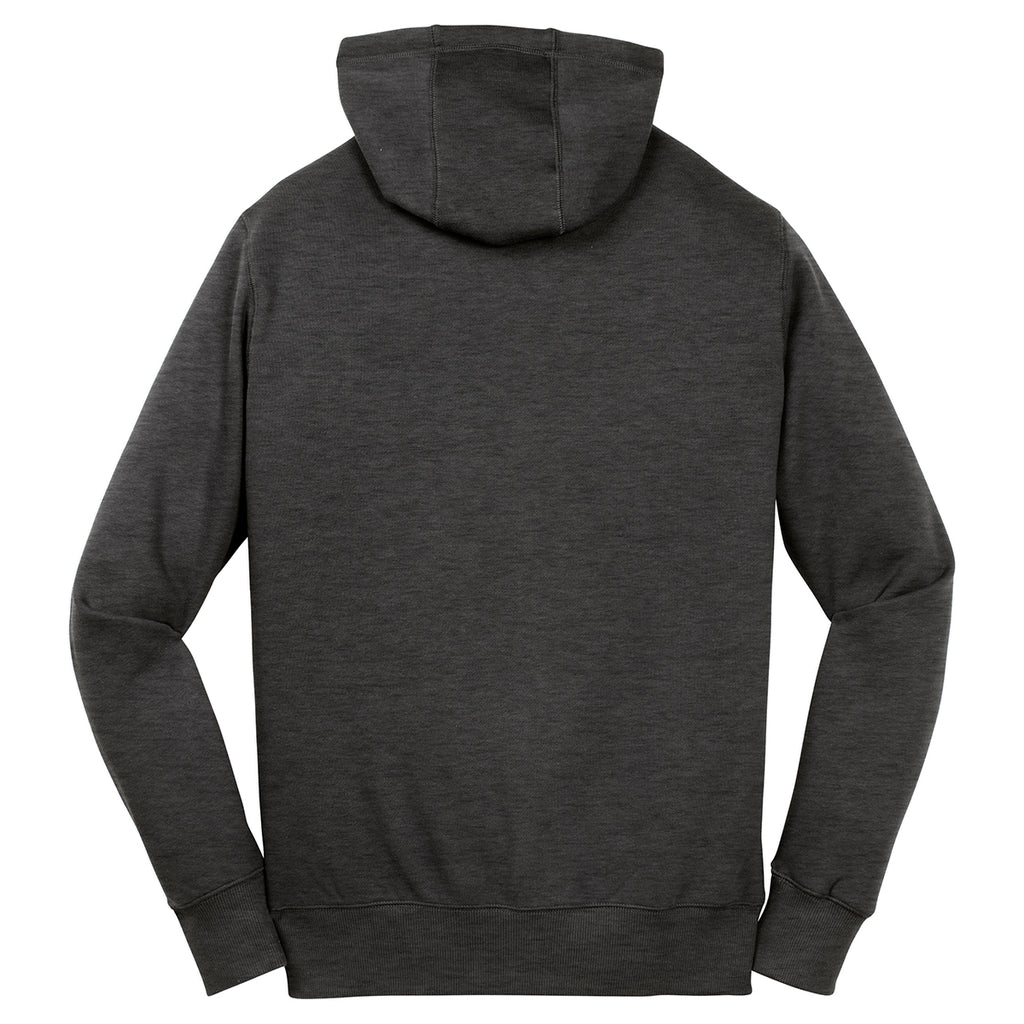 Sport-Tek Men's Graphite Heather Full-Zip Hooded Sweatshirt