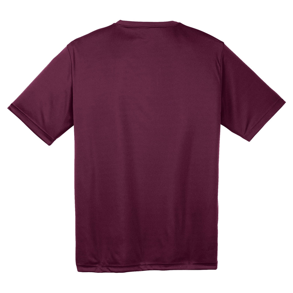 Sport-Tek Men's Maroon PosiCharge Competitor Tee