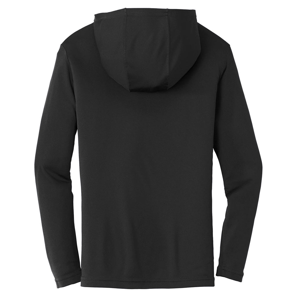 Sport-Tek Men's Black PosiCharge Competitor Hooded Pullover