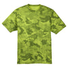 Sport-Tek Men's Lime Shock CamoHex Tee