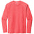 Sport-Tek Men's True Red Heather PosiCharge Long Sleeve Tri-Blend Wicking Raglan Tee