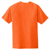 Sport-Tek Men's Deep Orange Heather PosiCharge Tri-Blend Wicking Raglan Tee