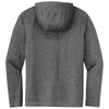 Sport-Tek Men's Dark Grey Heather Posicharge Tri-Blend Wicking Long Sleeve Hoodie