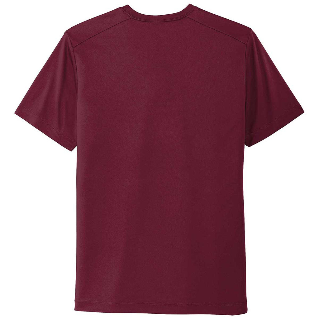 Sport-Tek Men's Cardinal Posi-UV Pro Tee