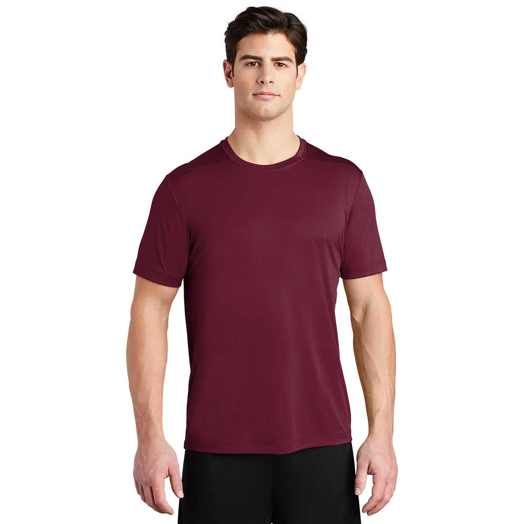 Sport-Tek Men's Cardinal Posi-UV Pro Tee