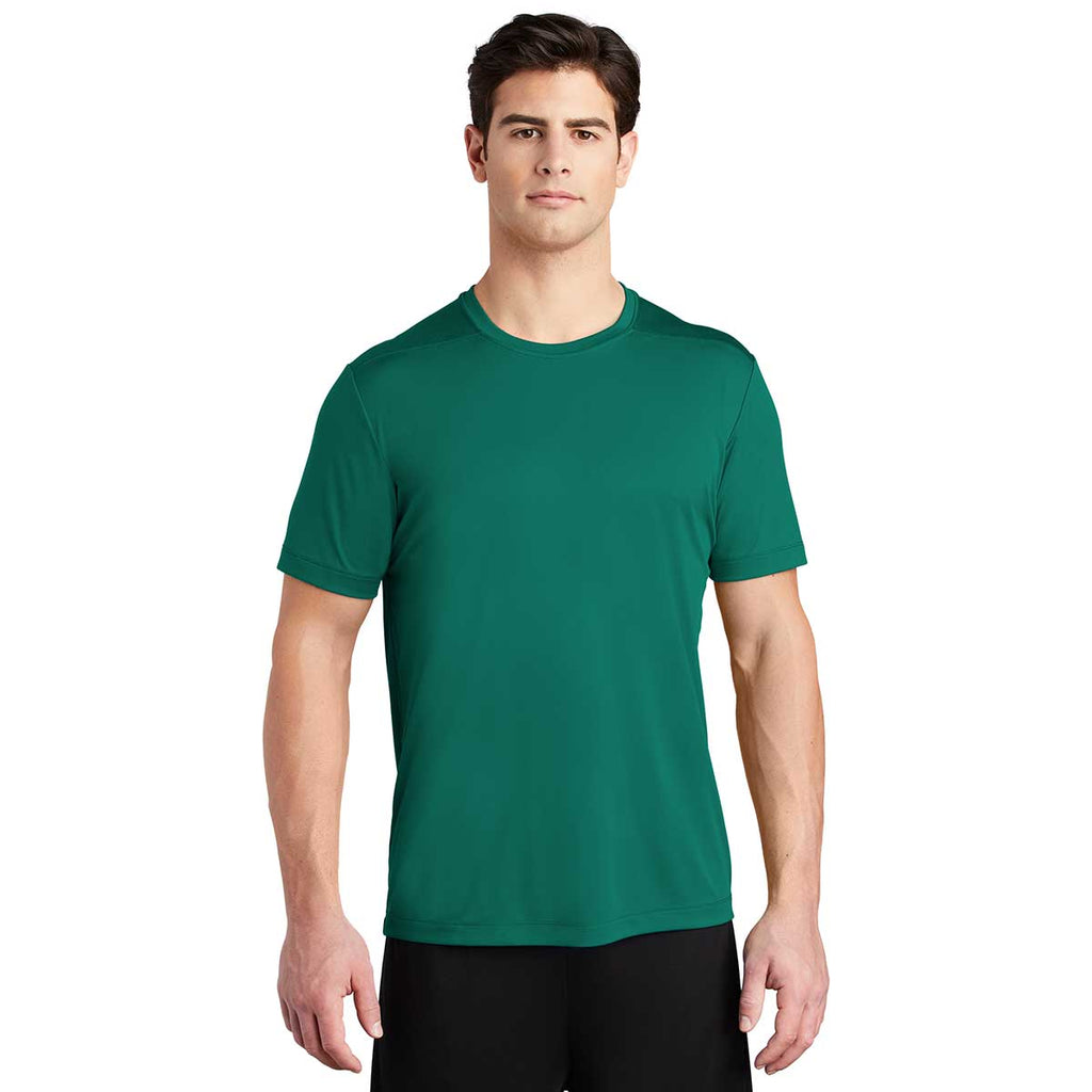 Sport-Tek Men's Marine Green Posi-UV Pro Tee