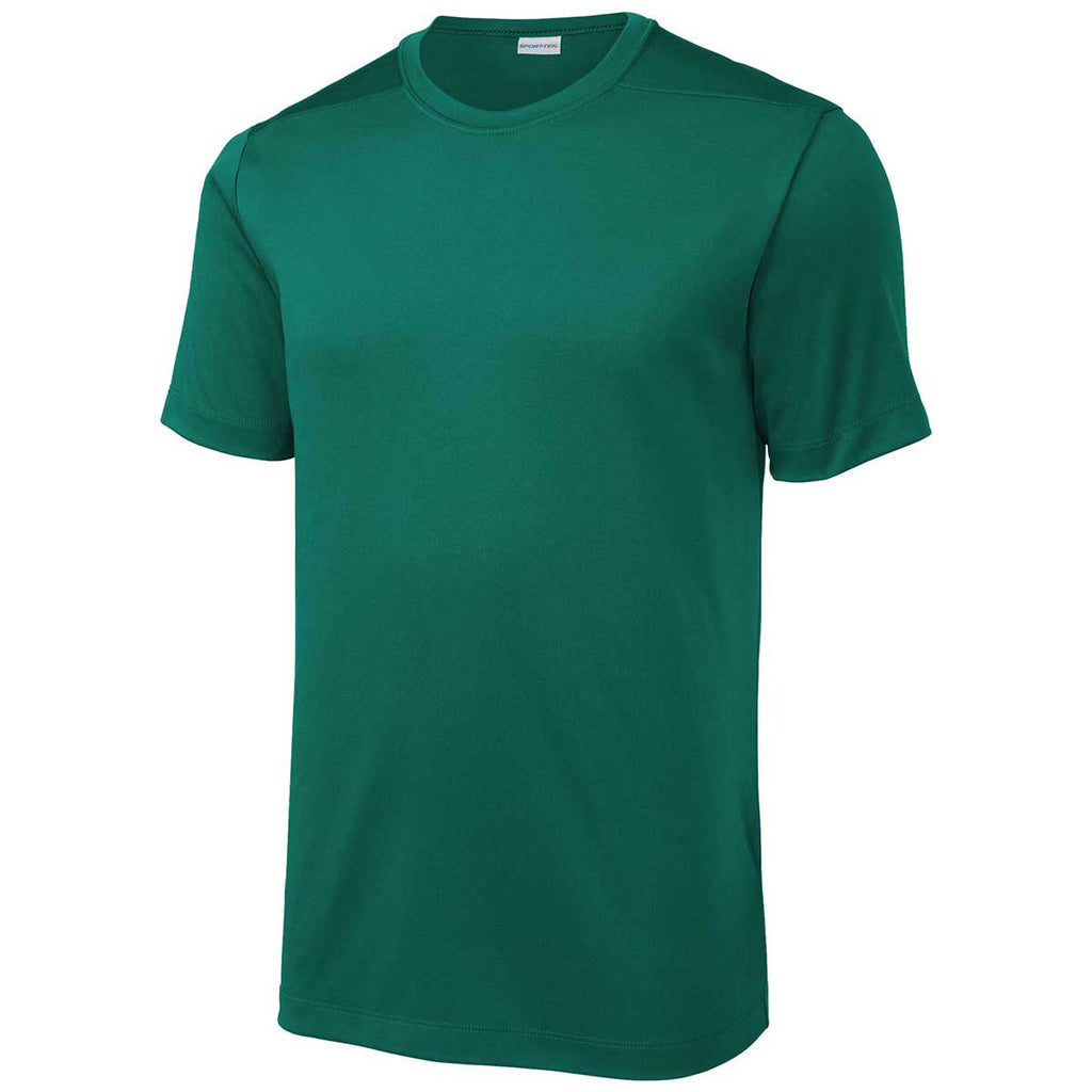 Sport-Tek Men's Marine Green Posi-UV Pro Tee