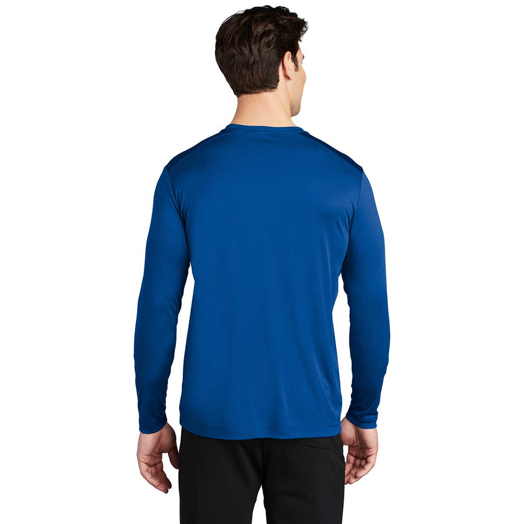 Sport-Tek Men's True Royal Posi-UV Pro Long Sleeve Tee