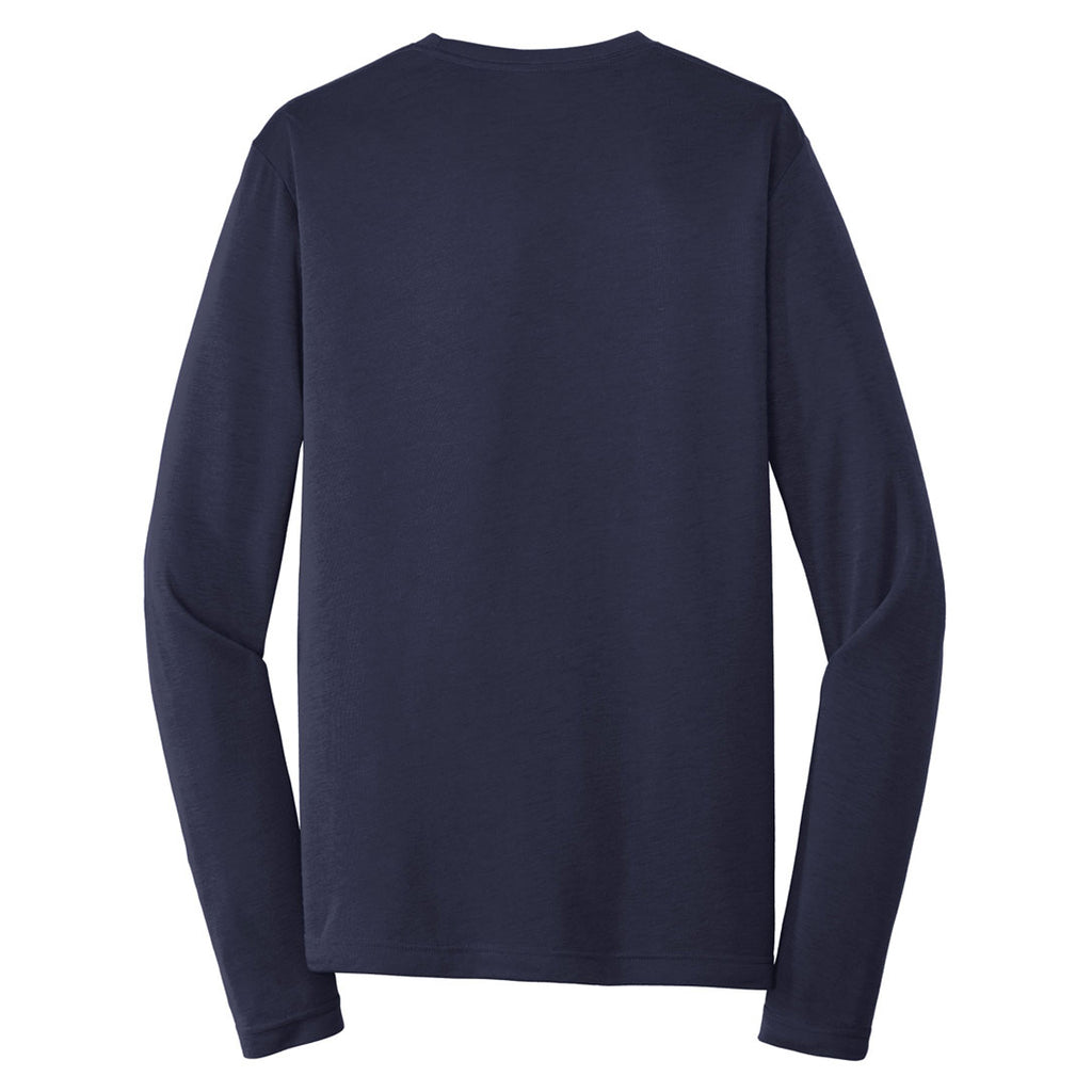 Sport-Tek Men's True Navy Long Sleeve PosiCharge Competitor Cotton Touch Tee