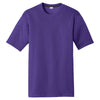 Sport-Tek Men's Purple PosiCharge Competitor Cotton Touch Tee