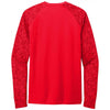 Sport-Tek Men's True Red PosiCharge Digi Camo Long Sleeve Tee