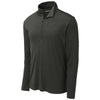 Sport-Tek Men's Black Heather Endeavor 1/4 Zip Pullover