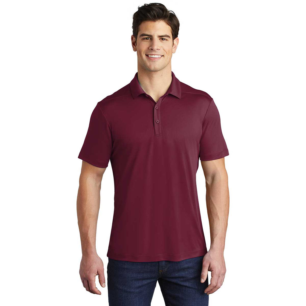 Sport-Tek Men's Cardinal Posi-UV Pro Polo