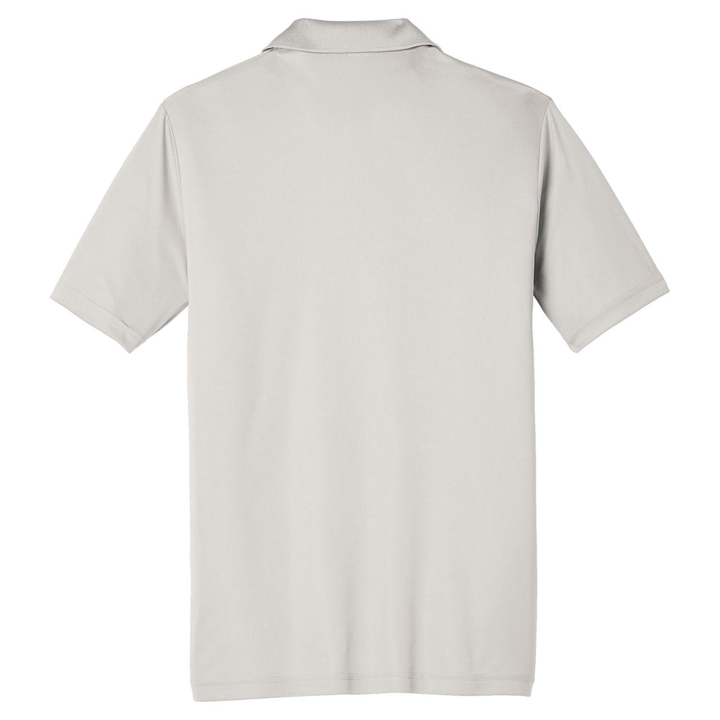 Sport-Tek Men's Silver PosiCharge Competitor Polo