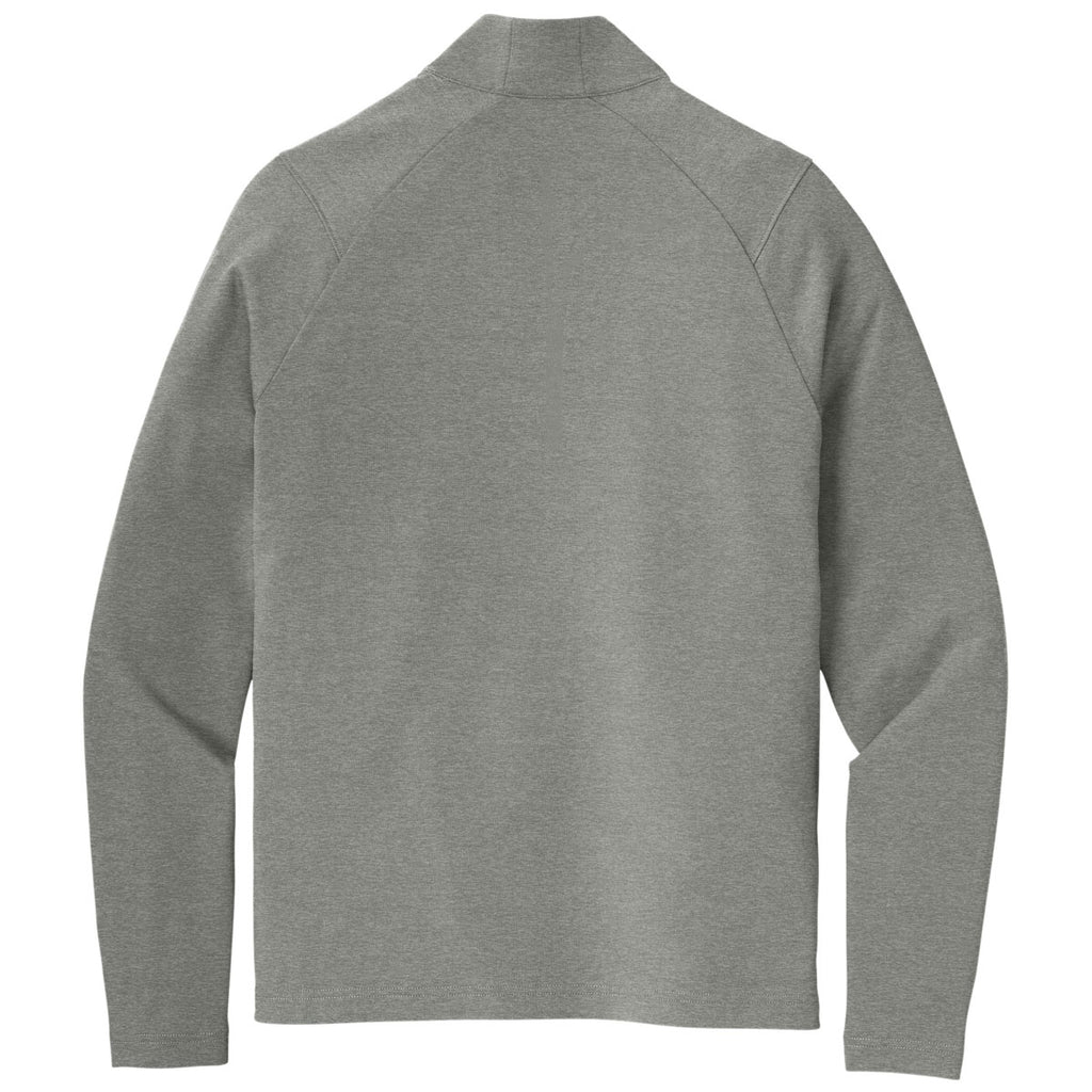 Sport-Tek Men's Light Grey Heather Sport-Wick Flex Fleece 1/4-Zip