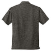 Sport-Tek Men's Grey/Black Electric PosiCharge Electric Heather Polo