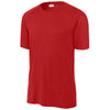 Sport-Tek Men's Deep Red Halftime Raglan Tee