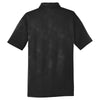 Sport-Tek Men's Black Embossed PosiCharge Tough Polo