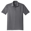 Sport-Tek Men's Iron Grey Micropique Sport-Wick Polo