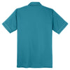 Sport-Tek Men's Tropic Blue Contrast Stitch Micropique Sport