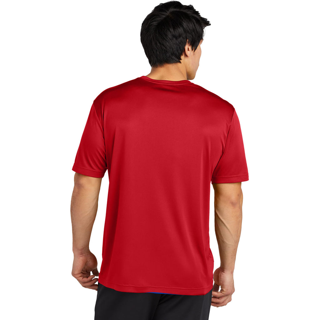 Sport-Tek Men's True Red PosiCharge Re-Compete Tee