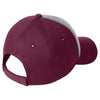 Sport-Tek Vintage Heather/Maroon Jersey Front Cap