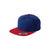 Sport-Tek True Royal/True Red Flat Bill Snapback Cap