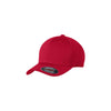 Sport-Tek True Red Flexfit Cool & Dry Poly Block Mesh Cap