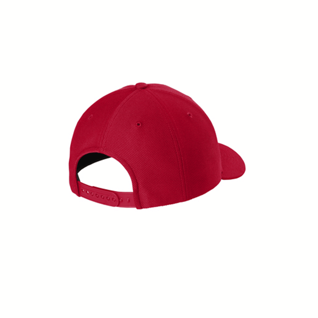 Sport-Tek True Red Action Snapback Cap