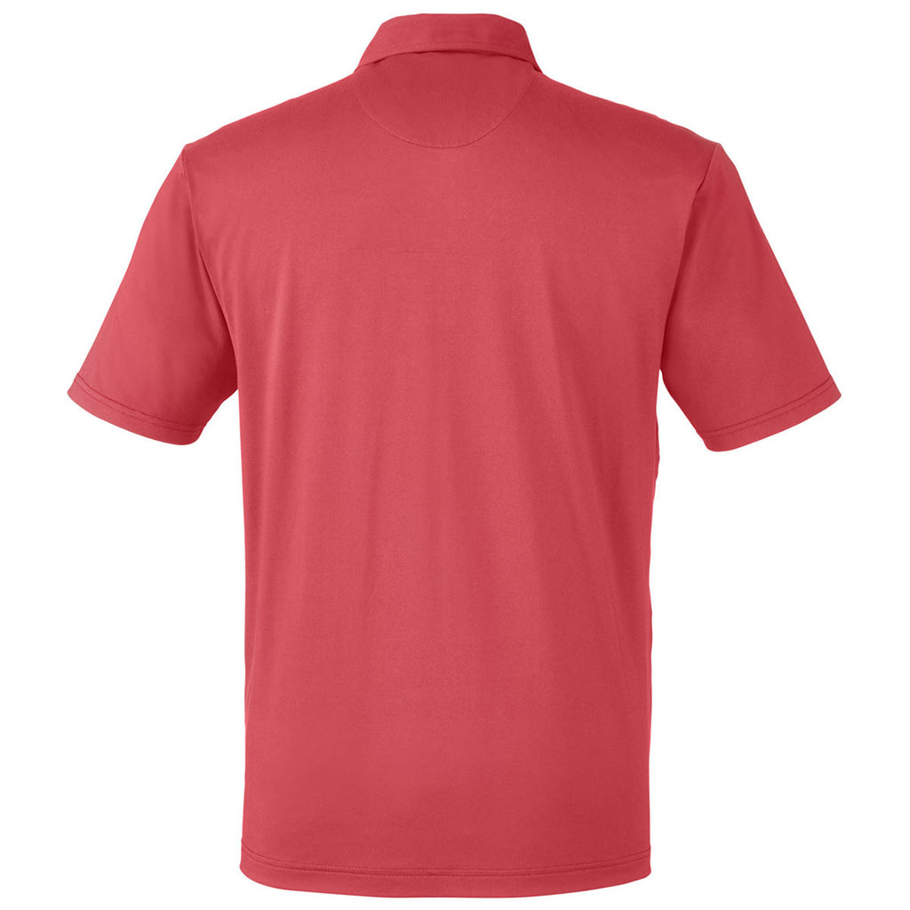 Swannies Golf Men's Red Heather James Polo