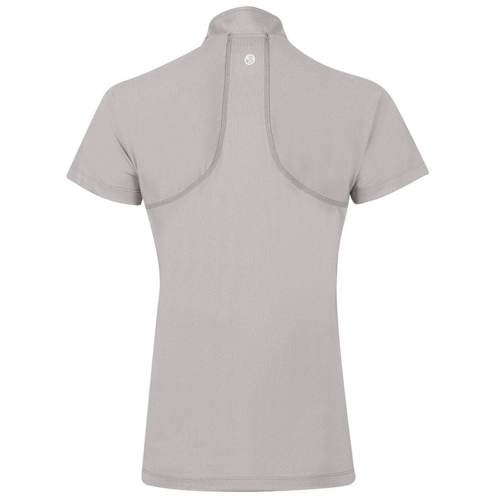 Swannies Golf Women's Grey Quinn Polo