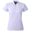 Swannies Golf Women's Lilac Grey Heather Quinn Polo